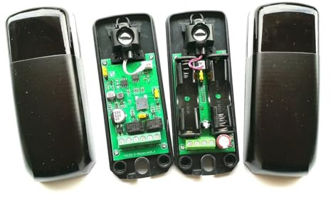 Batteriebetriebenes automatisches Tor, sicherer Infrarotsensor/Schwenk-/Schiebe-/Garagentor-Türöffner, Sicherheits-Infrarot-Fotozellen