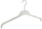 Kleiderbügel, Hemdenbügel, Blusenbügel, 40er Set, Kunststoff, Transparent, Rockkerben, Bluse, Shirt, Hemd, Jacke, Rock, 360° Drehbarer Haken, 47 cm (F01/47_02/40)