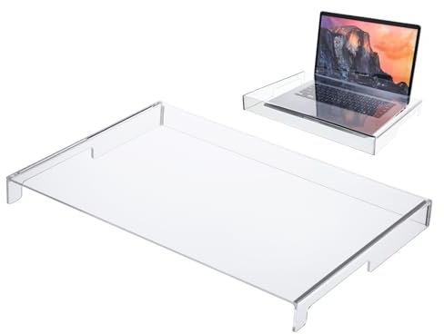 GALPADA Funda Protectora de Teclado Acrílica Transparente y Antisuciedad para Teclado de Ordenador Portátil Escritorio