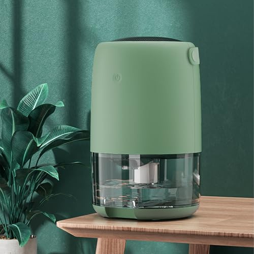 FALANZATH Luftentfeuchter Elektrisch, Raumentfeuchter klein mit sichtbarem Wassertank, Automatische Abschaltung, 1100 ML Entfeuchter Elektrisch für Arbeitszimmer Schlafzimmer Badezimmer