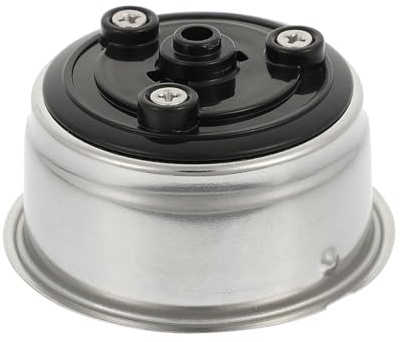 KOMBIUDA Filtro de Café Desmontable de Acero Inoxidable para Cafetera Espresso Cesta Coladora Múltiples Orificios Compatible Varios Modelos para Uso Profesional y Doméstico