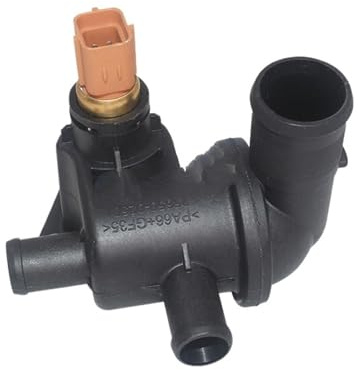 Refrigerantes Del Motor Tapa de la carcasa del termostato del refrigerante 25650-02501. Compatible con Kia Picanto SA. Compatible con Hyundai Friend Atoz Amica 25650-02500. Termostato refrigerante