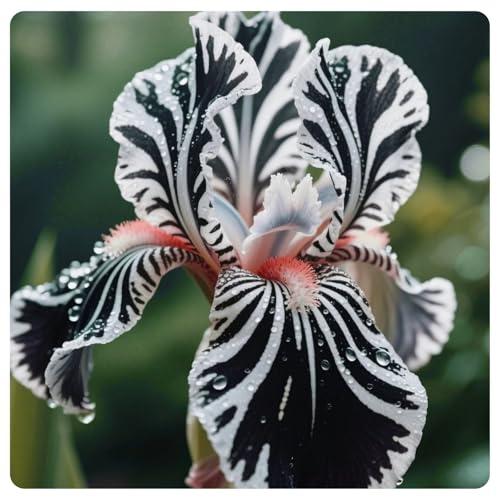 Seltene iris,Mehrjährige Ist winterhart,Garteneinsätze im Freien,Mitternachtsblaue,Exquisite,Hervorragende Verzierung,Ausgezeichnete Verzierung.- 15stück-C