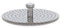 Alessi Reductor para cafetera, gris
