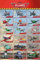 Planes - Grid Disney Film Movie Kino Poster Plakat Druck - Grösse 61x91,5 cm + 2 St Posterleisten Kunststoff 62 cm transparent
