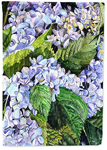 Caroline's Treasures 8730GF Hortensien-Flagge, klein, mehrfarbig