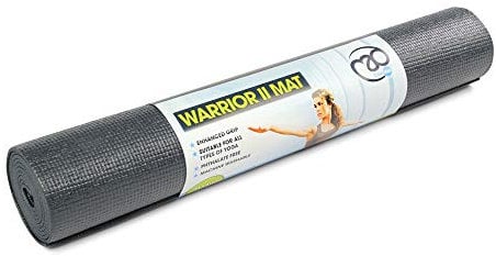 Yoga Mad Warrior ll Yogamatte grau Graphit 4 mm