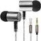Sephia SP2040 Earbuds in Ear Headphones Wired Earphones with Tangle Free Cord Case HD Bass Noise Isolating Ear Buds 3.5 mm Plug