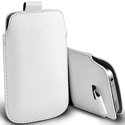 Digi Pig® Simple Easy Access Protective Phone Pouch for Doro 5030 Mobile Phones - White