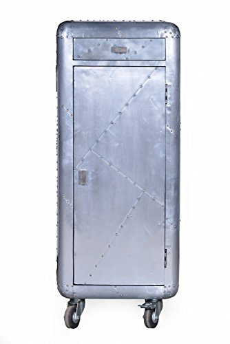 Barschrank Wohnzimmerschrank DOWNTOWN 17198 silber