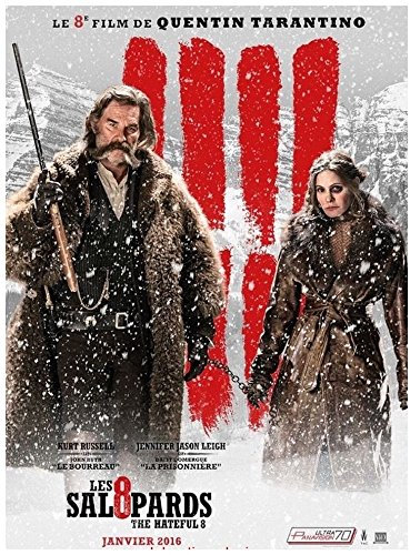 Les 8 Salopards Kino-Poster, Originalformat (Format 160 x 120 cm gefaltet), Quentin Tarantino Preventive