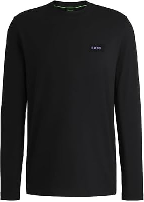 BOSS Men's Tee Long T-Shirt, black7, XS