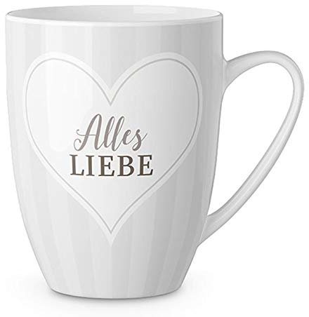 LaVida Becher für Dich 250 ml Alles Liebe (Herz)