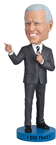 Royal Bobbles Joe Biden I Did that Collectible Wackelkopf-Statue – 46. Präsident der Vereinigten Staaten – Knuckleheads Political Satire Collection