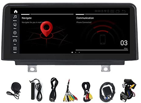 Android11 1920 HD IPS Screen Monitor Display Upgrade Qualcomm Snapdragon 662 Car Radio Multimedia Player GPS Navigation for BMW 1 2 Series F20/F21/F22/F23,Left Hand Drive,8+256G