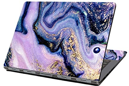 Laptop Skin Aufkleber Aufkleber 13 13,3 14 15 15,4 15,6 Zoll Laptop Vinyl Skin Sticker Cover Art Decal Protector Notebook PC (Marmor 06)