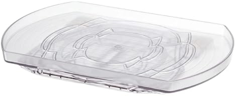 VENTEO Smart Spin Organisateur de Réfrigérateur/Frigo Rotatif 360° - PVC | Rangement Cuisine |Organisateur Cuisine Transparent | Plateau Tournant Pivotant avec Ventouse | Rangement Frigo