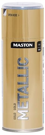 MASTON Metallic - Gold - Sprühfarbe - 400 ml