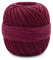 Häkelgarn 10 von Gründl, Filethäkelgarn,Stärke 10, 50 g / 280 m,100% Baumwolle, NS 1,25-1,5 (18 weinrot)
