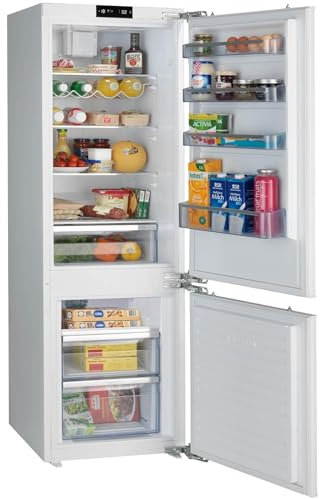 Oranier Einbau Kühl-Gefrier-Kombination 178 cm - Einbau-Kühlschrank mit 2 Frost-Schubladen - 243 Liter Volumen - Festtür Anschlag wechselbar EKG478