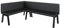 FURNISTAR Eckbank Akiko Metal A - Eckbankgruppe für Ihrem Esszimmer, Küche modern, Sitzecke, Essecke. Perfekt für Küche, Büro und Rezeption. Solide und Starke Verarbeitung. (142x196-Links-Soft11)