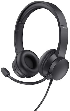 Trust Auriculares HS-201 Negro