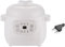 1 L, 200 W, Keramik-Innentopf, Elektrischer Eintopf-Slow-Cooker, Timer und Reservierung für Gesundes, Wasserisoliertes Schmoren mit der Richtigen Kapazität (EU-Stecker)