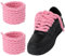 Molain 1 paire de lacets épais pour AF-1 - 8 mm d'épaisseur - Lacets ronds - 150 cm - Lacets épais - En coton - Pour chaussures de sport AF, Rose