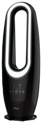 Ardes AR5BL3 - Ventilatore a torre senza pale, 4 velocità, oscillante
