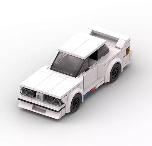 SAYN Technik Sportwagen Bausteine für BMW E30 M3, 187 Teile Technik Auto Rennwagen Modell, Kompatibel mit Lego Technik