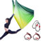 Generisch Yoga Vertikaltuch, Yoga Yogatuch, Yogatuch zum Aufhängen, Aerial Yoga Towel aus Nylon mit Hardware, Yoga Akrobatik Set, Akrobatik-Tuch Aerial Yoga Silk für Erwachsene(5X2.8M)(Bunt E)