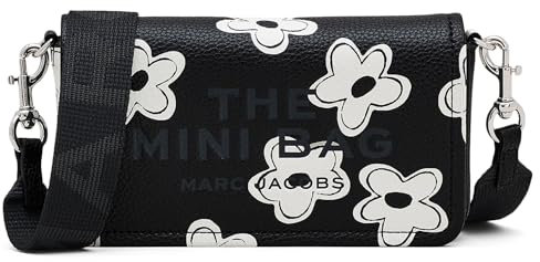 MARC JACOBS Damen The MINI Bag, Schwarz/Weiß