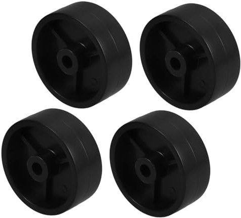 Levemolo Lot De 4 Roulettes Mobiles Pour Chauffage De Terrasse Parasol Extérieur Pièces De Rechange Compatible Chauffage