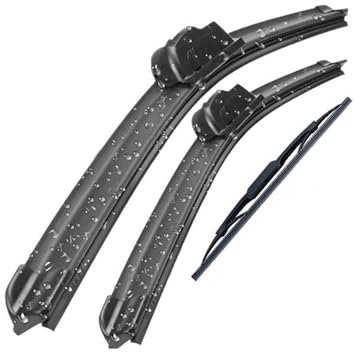 Limpia Parabrisas para Seat Ibiza 2002-2005, Parabrisas, Ventana, Escobillas De Lluvia, Juego De Escobillas De Limpiaparabrisas Delanteras Y Traseras De 21+19+14 Coche Limpiaparabrisas