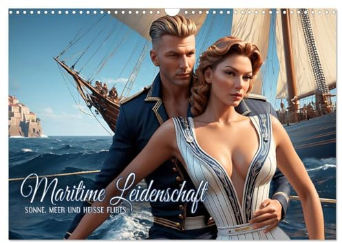 Maritime Leidenschaft - Sonne, Meer und heiße Flirts (Wandkalender 2026 DIN A3 quer), CALVENDO Monatskalender: Stimmungsvolle Bilder eines heißen ... und romantischer Abenteuer (CALVENDO Erotik)