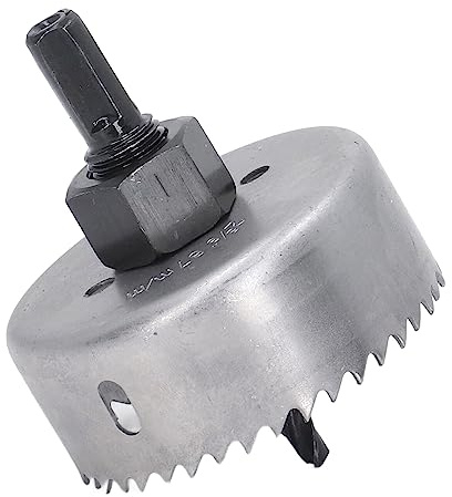 Cocoarm Foret à Cloche 67mm, Lame en Acier Allié, 2 Pièces, pour Bois, Plastique, Contreplaqué, Plaque de Plâtre