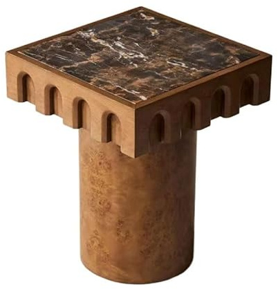 GUERNSEY End Table Small Storage Table Sofa Side Retro Hotel Bed And Breakfast Coffee Living Room Side Table