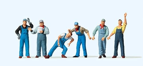 Preiser 1/87 th – pr10547 – Modelleisenbahnen – Eisenbahner Amerikaner