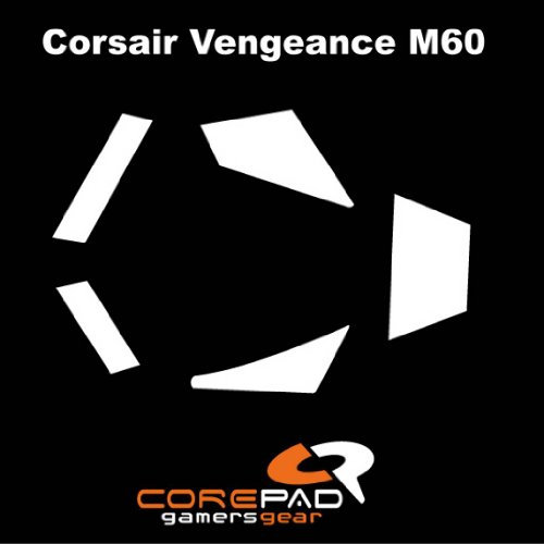 Corepad Skatez - Patins Teflon - Souris Pieds - Pro 64 - Corsair Vengeance M60
