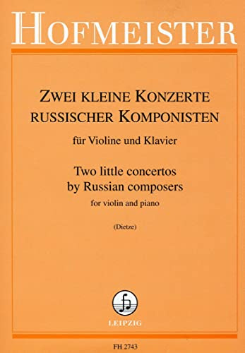 2 KLEINE KONZERTE RUSSISCHER KOMPONISTEN