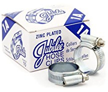 Genuine 10x Jubilee Hose Clips Boxed 00 Size Tool Workshop Accessories - Part...