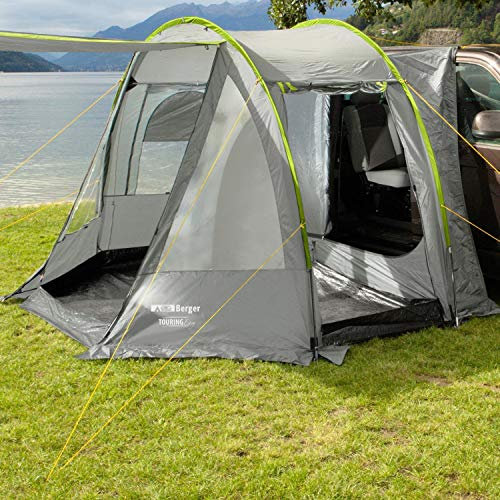 BERGER Bodenplane für Touring Easy │ Bodenplane Camping Zeltplane Plane Unterlage im Zelt & Vorzelt │ wasserdicht passgenau 320 x 250 cm Vorzeltboden Zeltunterlage vor dem Wohnwagen beim Camping