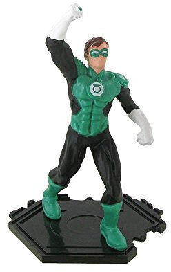 Figuras de la liga de la justicia – Figura linterna verde (Green lantern) - 9 cm - DC comics - Justice league - liga de la justicia (Comansi Y99195)