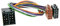 Maxxcount ISO (F) - ISO (M) Radio Verlängerungskabel 40cm, Universal Radioanschlusskabel ISO-Buchse > ISO-Stecker 0,40m