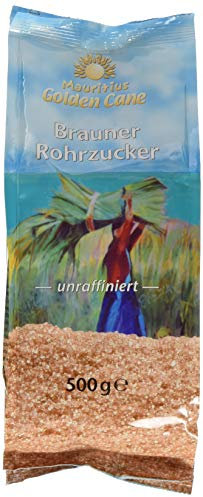 Golden Cane Brauner Rohrzucker (1 x 500 g Packung)