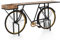 Woodkings Fahrrad Konsole Bike I Konsolentisch I Beistelltisch I Buffet I Bartisch I Flurmöbel I Tresen I Theke I Ladentisch I Verkaufstisch
