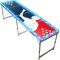 Beer Pong Offizieller Tisch mit LEDs - Zusammenklappbarer, transportabler Tisch mit kratzfester, wasserdichter Beschichtung - Zugelassen Turniere - Trinkspiel - Original Cup®