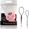 Mini Haargummis,1000 Stück Elastische Haargummi Haargummis für Kinder,Haargummi Mädchen,Kleine Haargummi Mit 2 Stück Pferdeschwanz-Hersteller Styling Werkzeug Haar Flechten Werkzeug