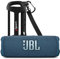 JBL FLIP 6 Waterproof Portable Speaker Bundle with gSport Silicone Sleeve (Blue)
