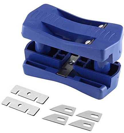 Quad Trimmer Edge Banding Trimmer with High Carbon Steel Blades, Manual Trimming Woodworking Tool